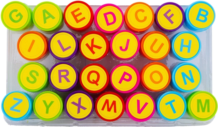 Astra ștampile parfumate alfabet – 26 buc