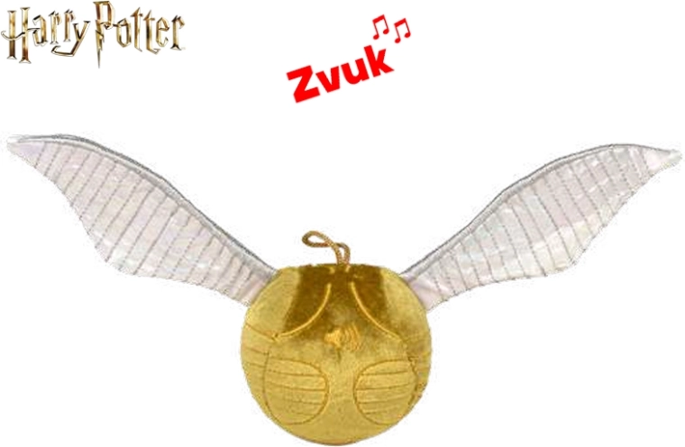 Harry Potter Zlatonka din pluș cu sunet 22 cm