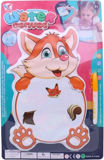 Pictură cu apă Vulpe 30 x 21 cm