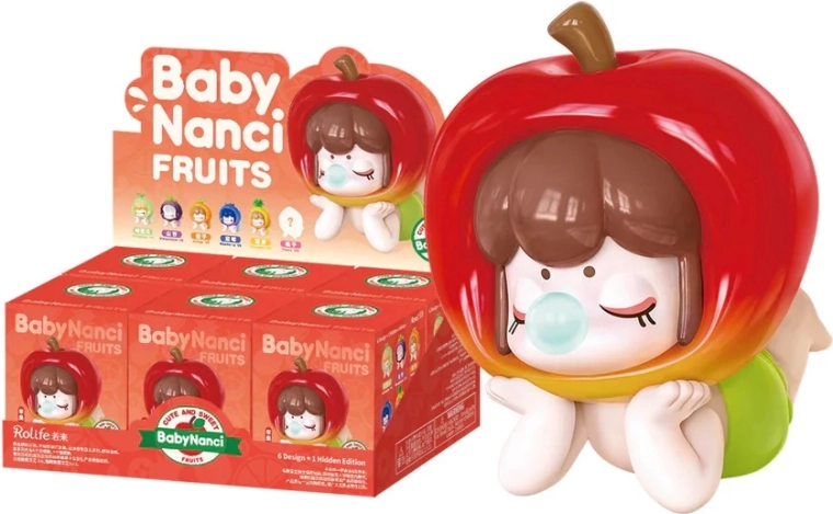 Figurină de colecție Rolife Baby Nanci Fructe, blind box - 1 bucată