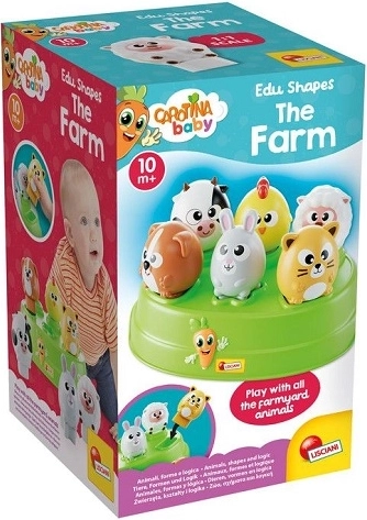 Lisciani Carotina Baby sortator de forme – fermă