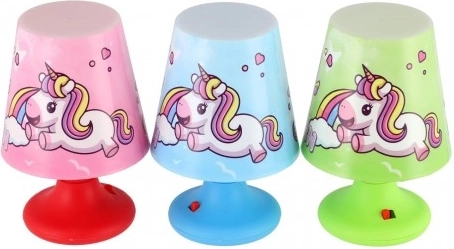 Mini lampă de masă pentru copii cu motiv unicorn