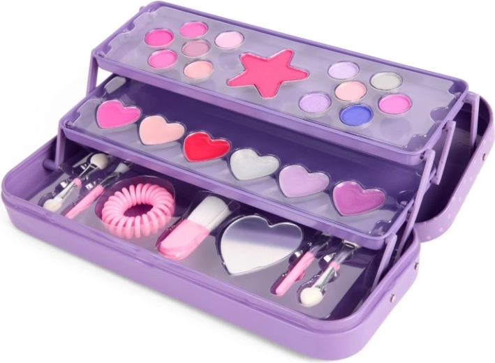 Organizare pe trei niveluri pentru machiaj ordonat