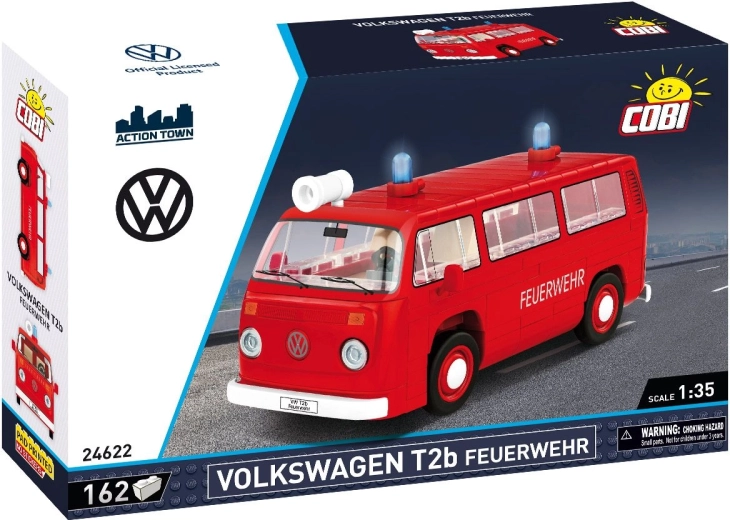 Cobi Volkswagen T2b pompieri 1:35 (162 piese)