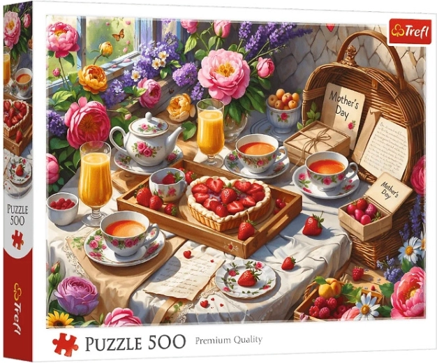 Puzzle 500 Dulciuri de Ziua Mamei
