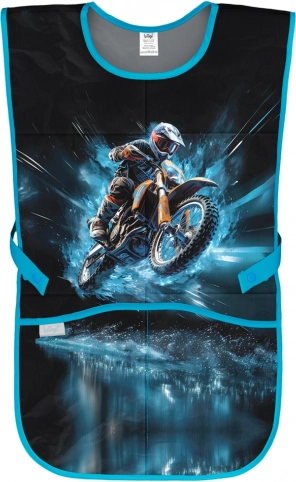 Șorț pentru copii BAAGL cu motiv de motocicletă