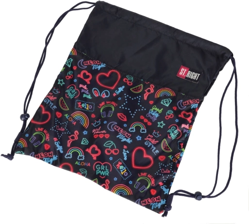 Sacul pentru încălțăminte și educație fizică LOL SURPRISE – Neon