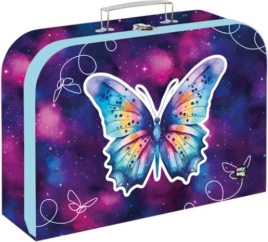 Geantă laminată pentru copii 34 cm Fluture