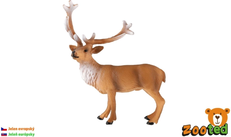 Figurină de cerb european de 16 cm