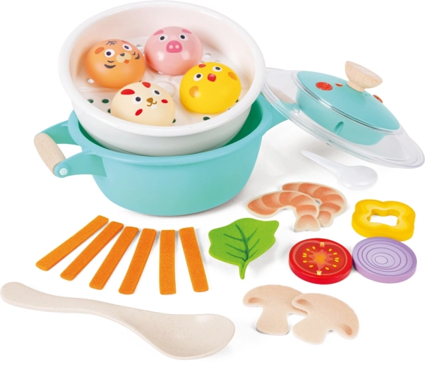 Set de bucătărie Little Chef cu efect de abur