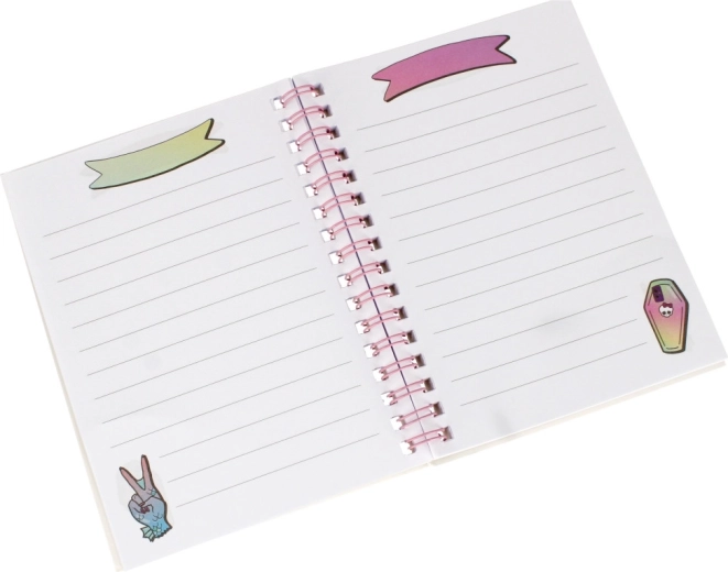 Caiet cu spirală pentru scriere confortabilă