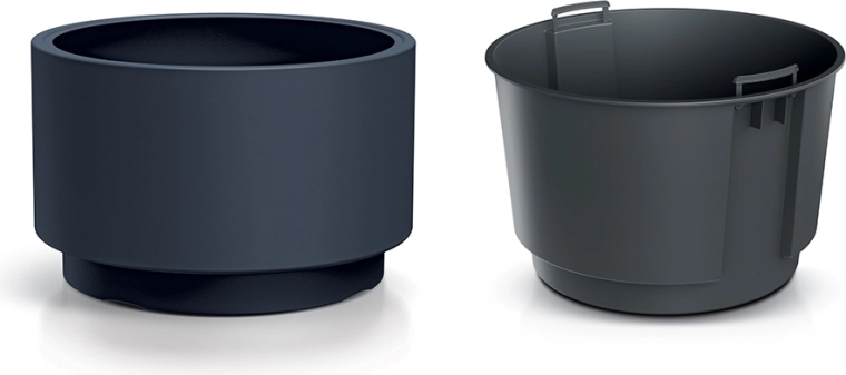 Inserție cu mânere pentru manipulare ușoară