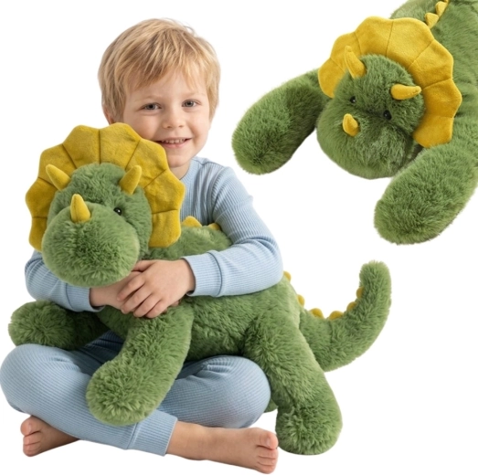 Dinozaur de pluș ponderat Woopie, 65 cm, 1,5 kg