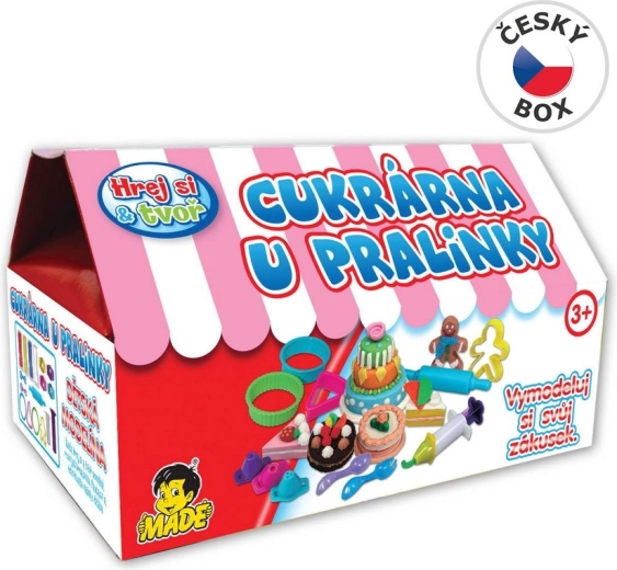 Plastilină MaDe – Cofetăria La Pralină set creativ