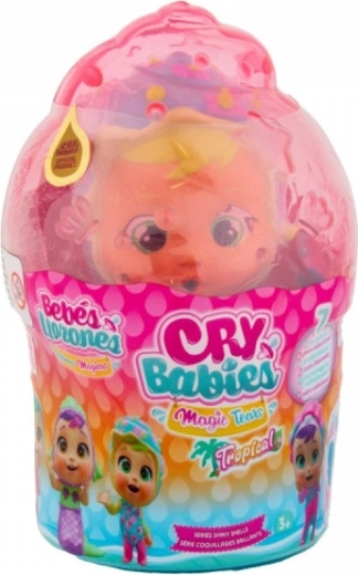Cry Babies Magic Tears Shiny Shells Păpușa Interactivă Sandy
