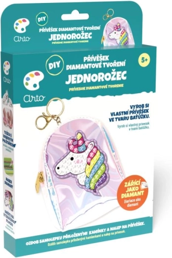 ARTO DIY breloc – creație cu diamante unicorn