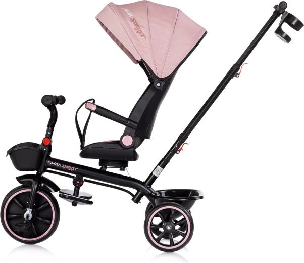 Confort și protecție datorită copertinei și scaunului de siguranță