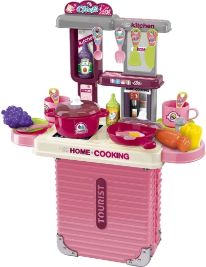Bucătărie pentru copii Buddy Toys în valiză