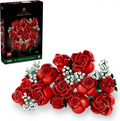 LEGO Icons Buchet Roz