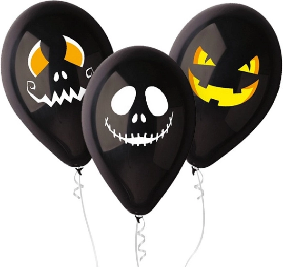 Balon Gemar 12" pastel premium fețe Halloween - 1 bucată
