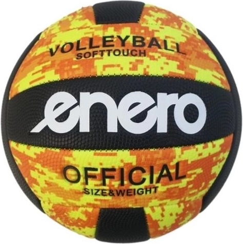 Minge de volei Enero Softtouch galbenă, mărimea 5