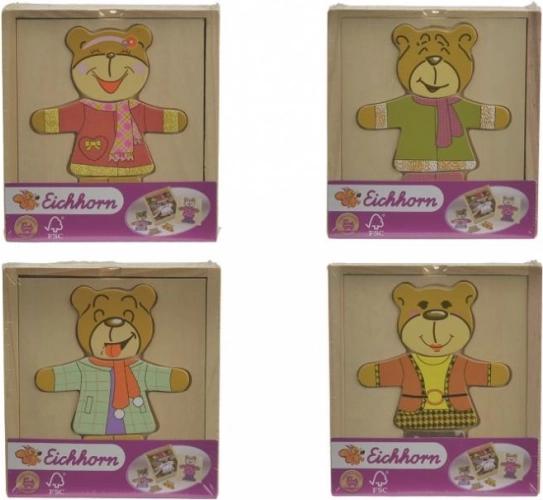 Puzzle din lemn Ursuleț