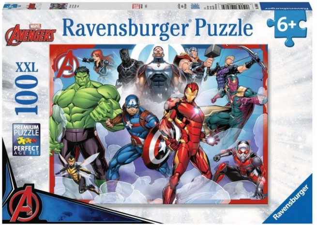 Puzzle pentru copii Ravensburger Marvel Avengers 100 piese