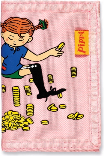 Portofel roz pentru copii Pippi