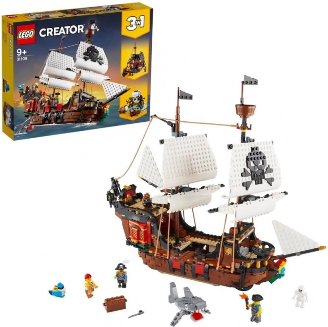 LEGO Creator 31109 Corabie de pirați