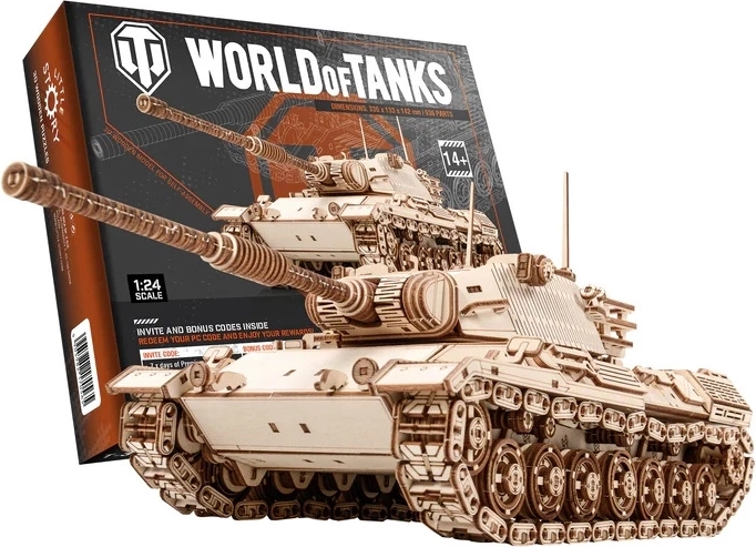 Little Story puzzle 3D din lemn World of Tanks Leopard 1