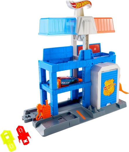 Mașină de poliție metalică 1:64 inclusă