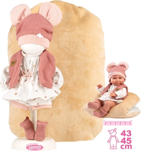 Hăinuțe pentru păpușa NEW BORN 40–42 cm cu accesorii