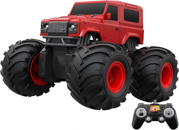 Mașinuță amfibie cu telecomandă Double Eagle Land Rover