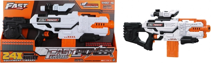 Pistol cu proiectile din spumă Fast Pioneer