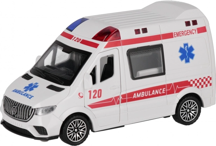 Lumini și sirenă ca în realitate