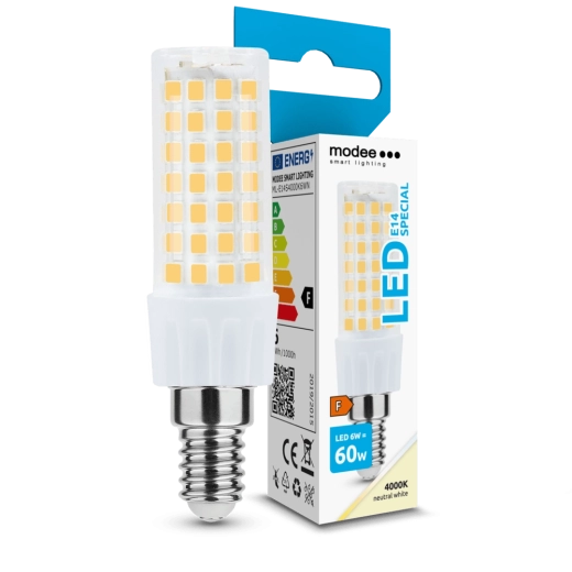 Modee Lighting bec LED ceramic E14 6 W 4000 K, 600 lm