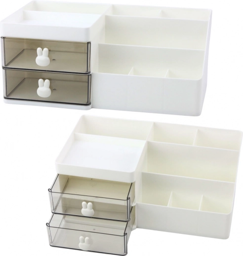 Organizator de birou funcțional cu compartimente și sertare