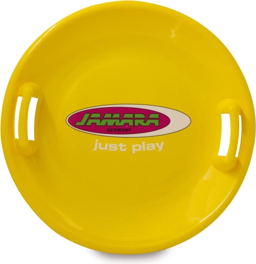 Snow Play farfurie rotundă pentru zăpadă 60 cm galbenă