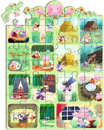 Povestea ascunsă în puzzle