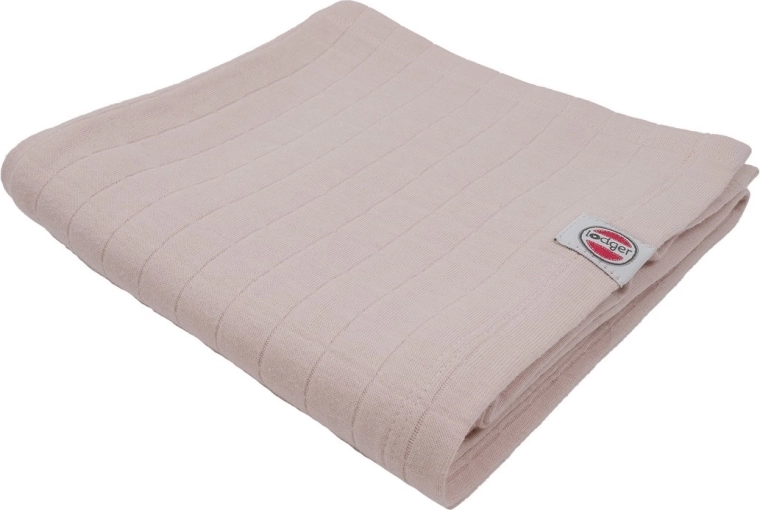 Swaddler Lodger din bumbac organic Solid Powder 70 × 70 cm - 1 bucată