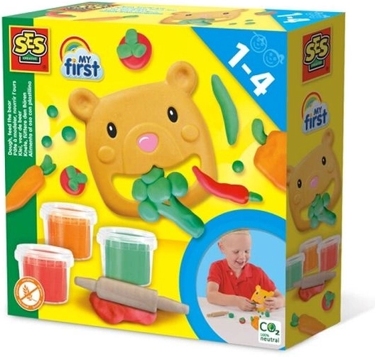 SES My First plastilină – hrănește ursulețul