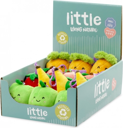Breloc plușat mini fructe 10 cm