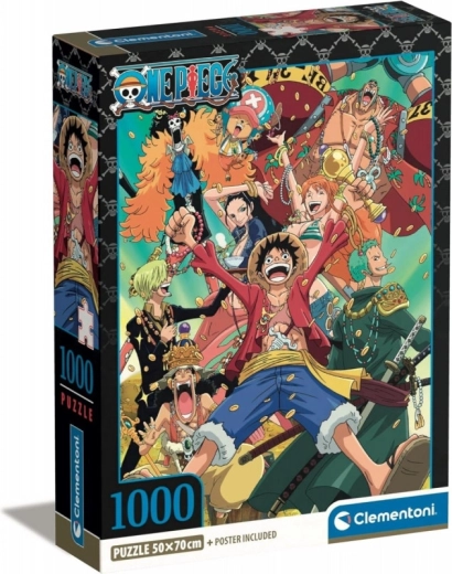 Puzzle compact Anime One Piece 1000 de piese