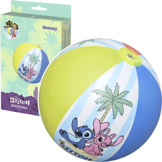 Minge de plajă gonflabilă pentru copii Bestway Stitch 51 cm