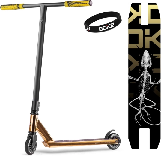 Trotinetă freestyle Soke EVO street gold
