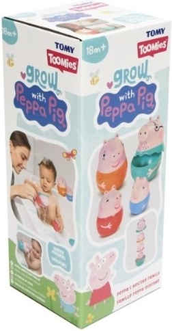Matrioska Tomy Peppa Pig – familia Peppa pentru baie