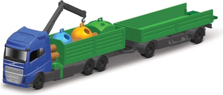 Maisto Volvo FH16 cap tractor pentru reciclare
