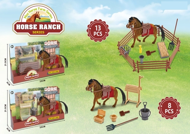 Cal maro cu accesorii