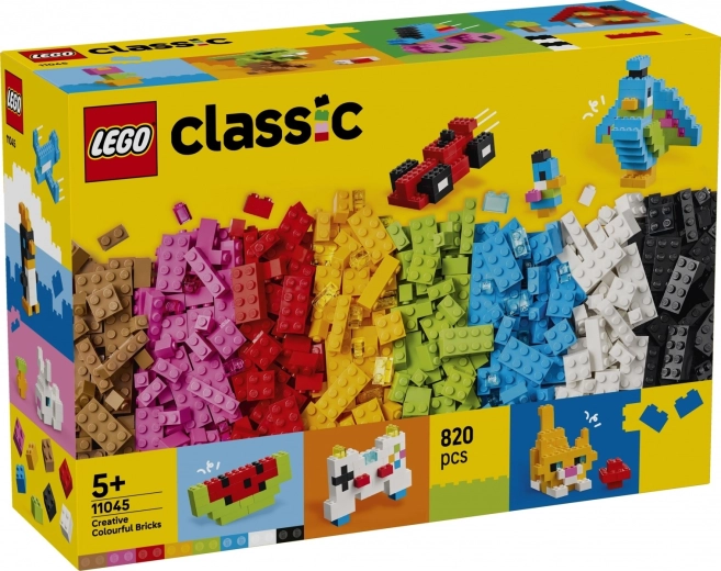 LEGO Classic cărămizi colorate creative