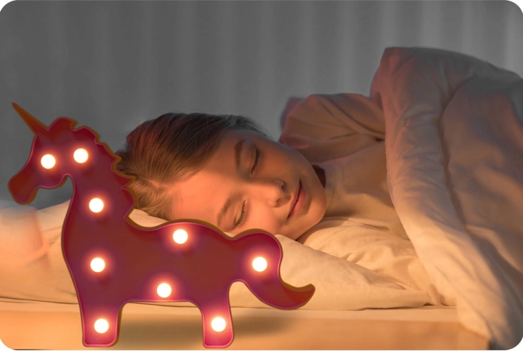 Lumină LED blândă și sigură, fără orbire